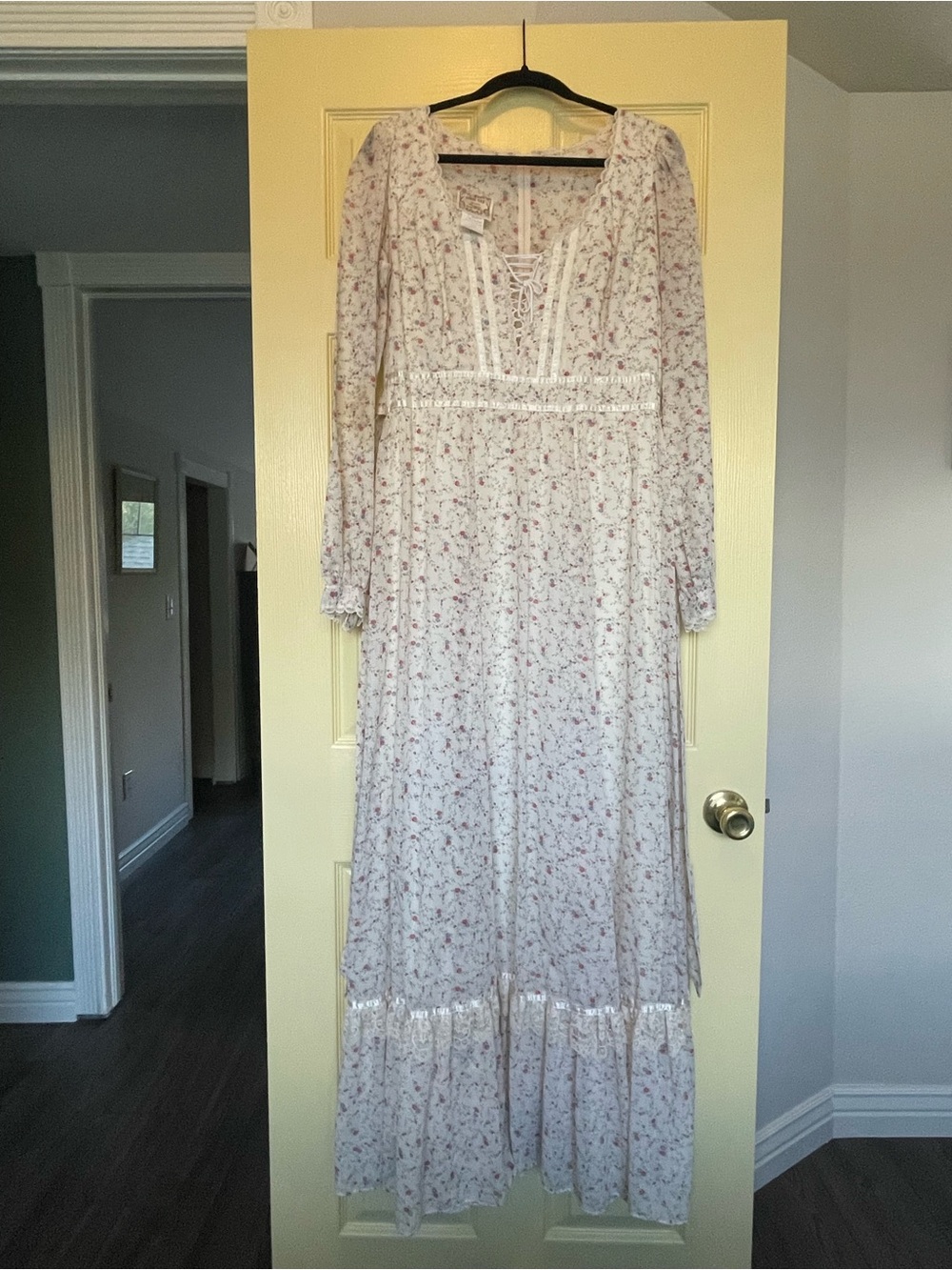 Rare beautiful Gunne Sax prairie dress size 15